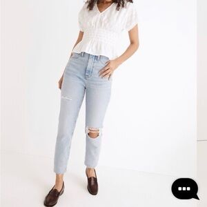 Madewell The Mom Jeans